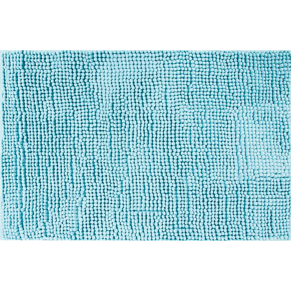 Коврик для ванной SWENSA Merci - мягкий комфорт в темно-голубом цвете 82345847 STLM-0025023