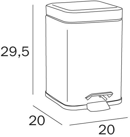 INDA® Мусорный бак Hotellerie sun-id-1453810 - Вид №2