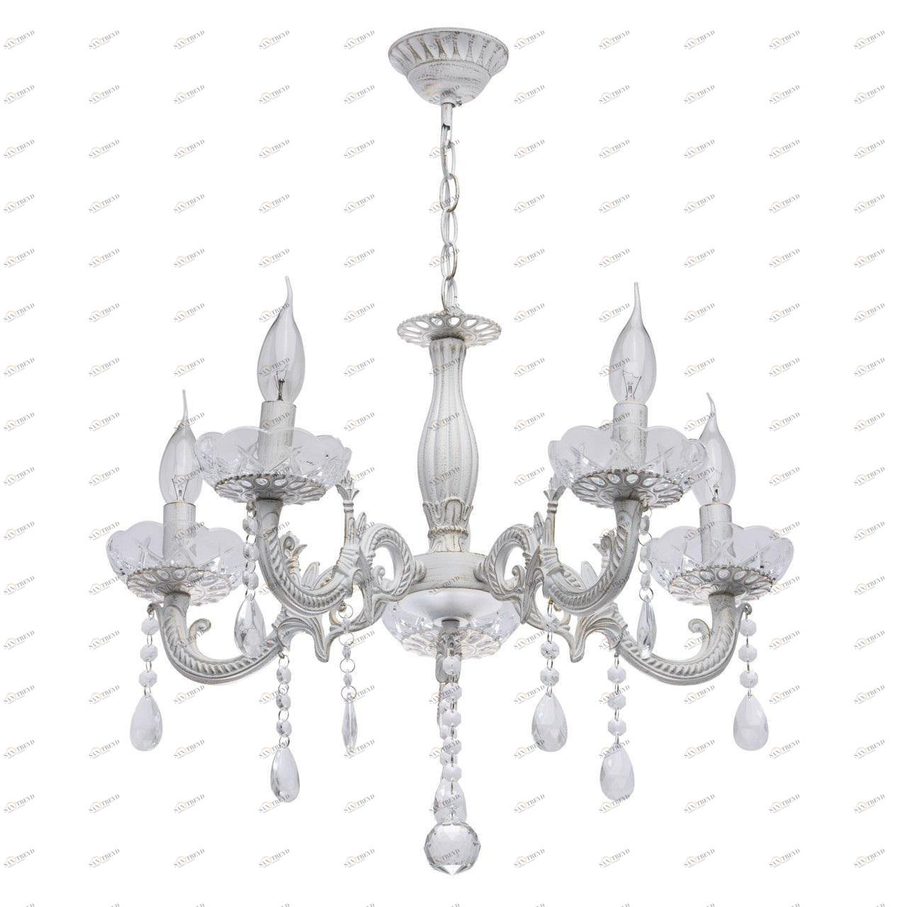 Подвесная люстра De Markt City Аврора 371012005 DE MARKT АВРОРА 185894 Белый 