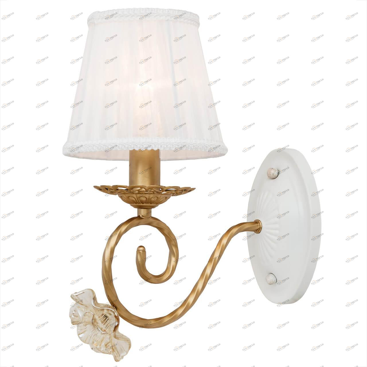 Бра настенное белое Silver Light Benedict 736.43.1 SILVER LIGHT BENEDICT 00-3928373 Белый 