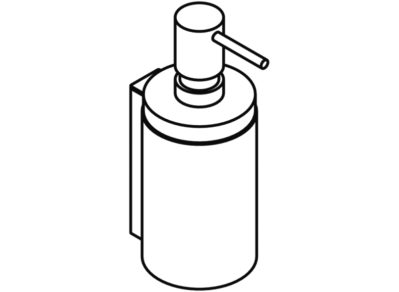 162.06.110540 Дозатор мыла с держателем HEWI Spenderprodukte  - Вид №6