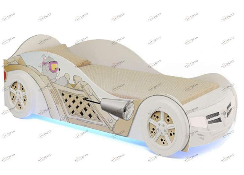 Кровать машина ABC-KING Bears GIRL (190*90) 4631148425354