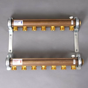 Нерегулируемая коллекторная группа HKV/A WATTS Ind 1"x3/4"ЕК 7 выходов