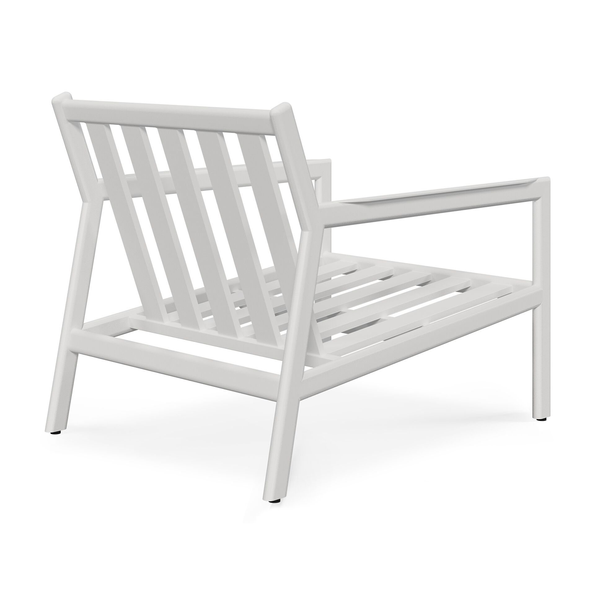 Алюминиевый стул с порошковым покрытием с подлокотниками Ethnicraft Джек ARCH-00088511 - Вид №1