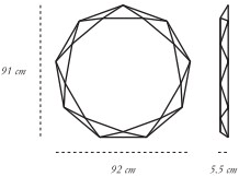 Scarlet Splendour Зеркало с настенной рамой 88 secrets sun-id-1393473 - Вид №3