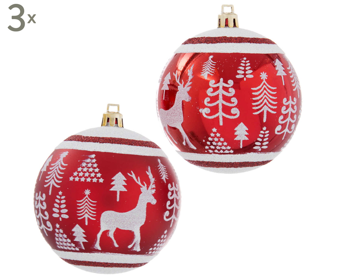 DZ-087-822 елочная игрушка, набор 6шт TO4ROOMS 