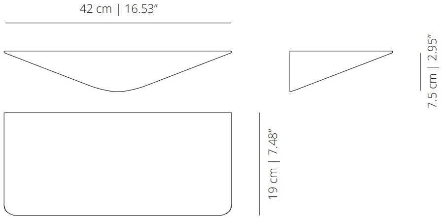 Viccarbe Дубовая полка Viccarte sun-id-1508050 - Вид №11