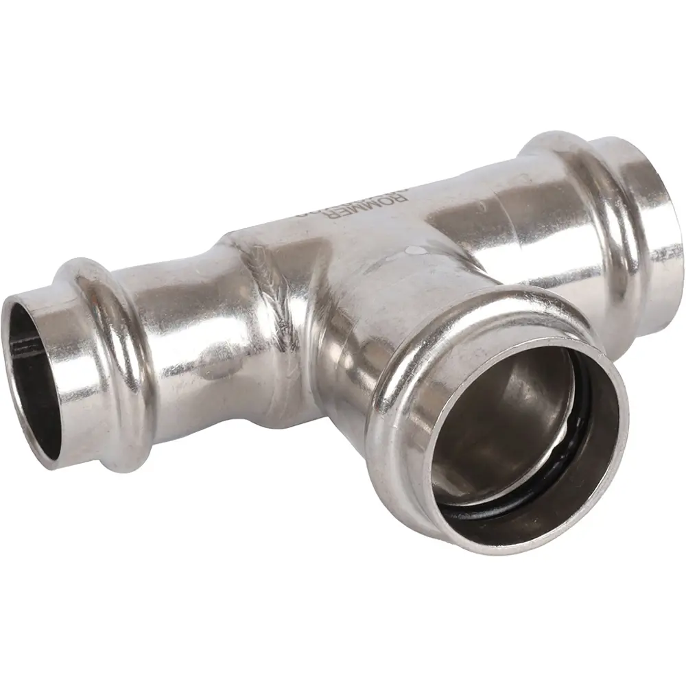 Тройник переходной Rommer 28x28x22 мм ВПр нержавеющая сталь 88011354 STLM-2070938 