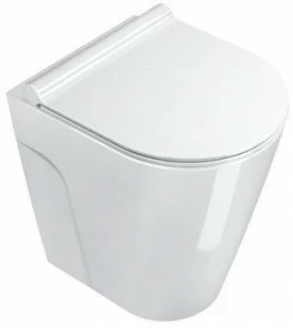 Приставной унитаз напольный Белый CERAMICA CATALANO New zero Италия