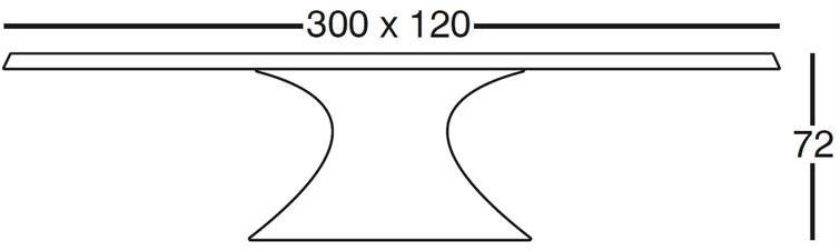 VONDOM Прямоугольный стеклянный стол Rest sun-id-1417370 - Вид №3