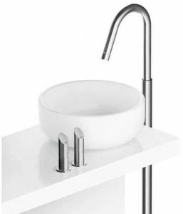 MGS Напольный смеситель для мойки из нержавеющей стали Contemporary