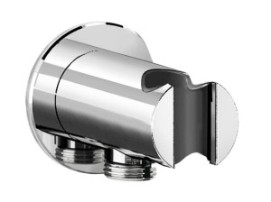 Держатель для ручного душа с водоотводом