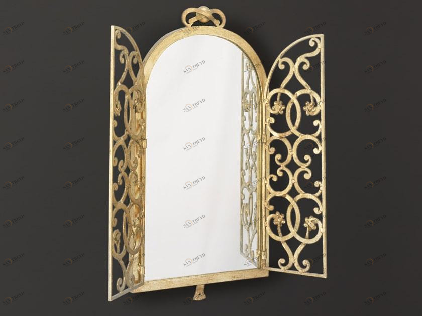 OFFICINACIANI Зеркало из кованого железа с настенной рамой  Hf2000mi 