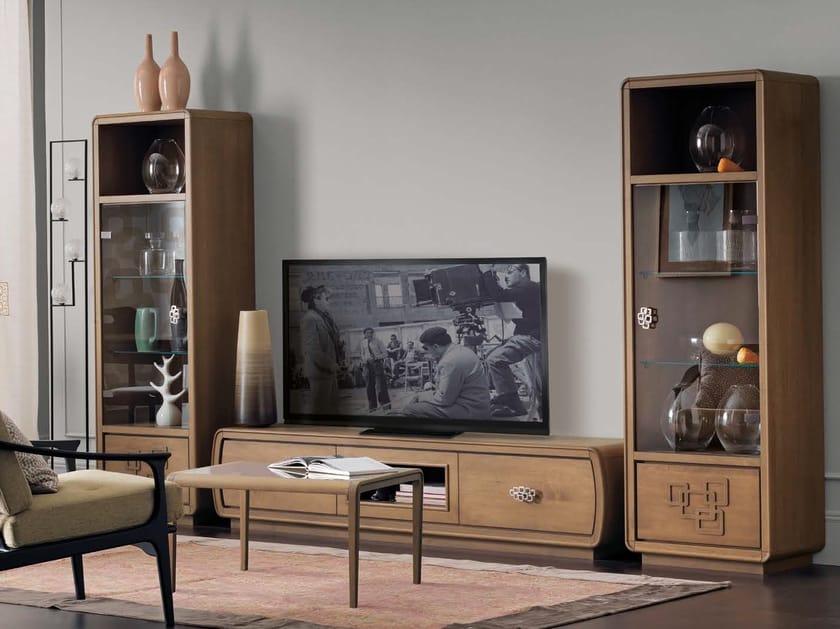 Деревянная оборудованная стена Cantiero AMARCORD Day ARCH-00131142