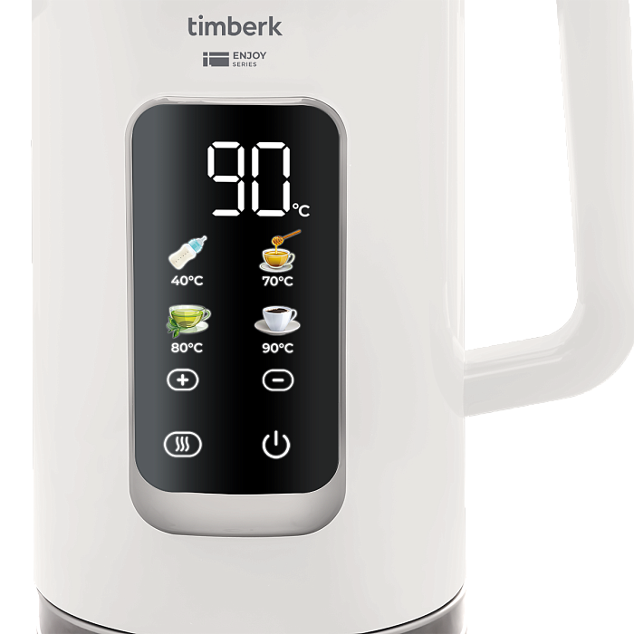 9203291 Электрочайник Timberk T-EK21S05 белый STDN-0122663 - Вид №6