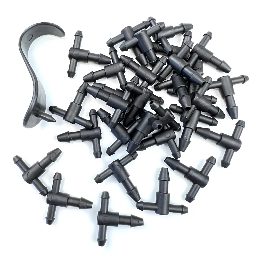 BOUTTE Старт-тройник с дыроколом для капельного полива 3-4 мм 87270999 STLM-0960631