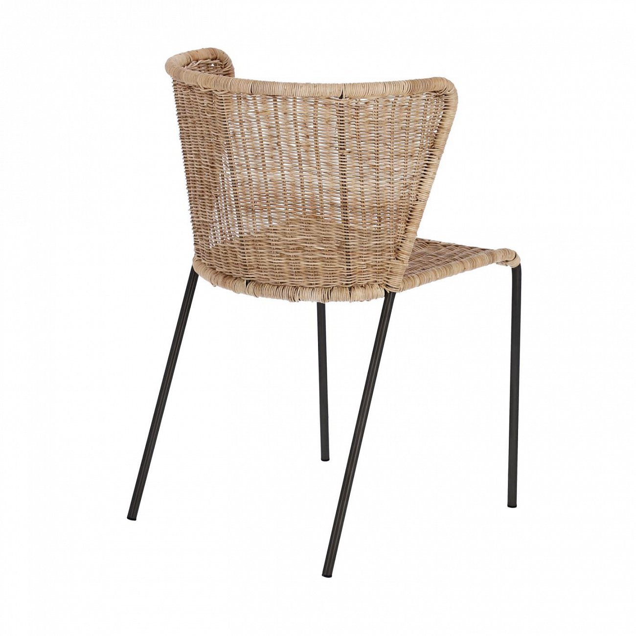 Стул бежевый садовый плетеный Fantine от La Forma LA FORMA  00-3864441 Бежевый  - Вид №2