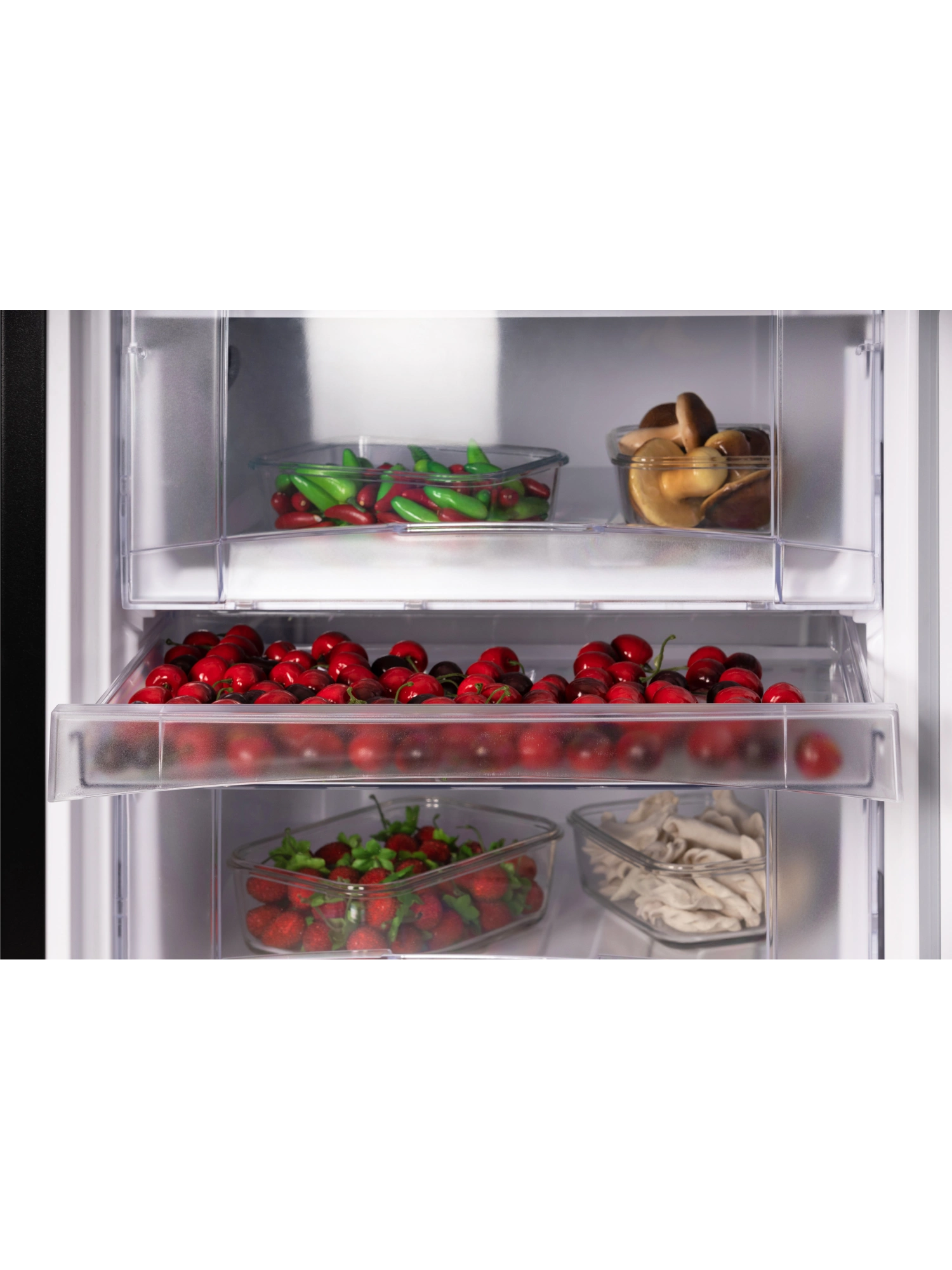 9220127 Холодильник с морозильником   Nordfrost NRB 151 B черный STDN-0006318 - Вид №11