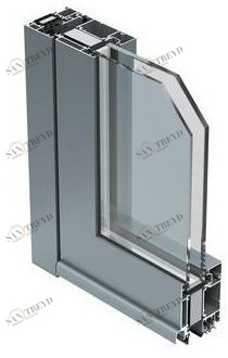 ALUK Group Входная дверь из алюминия и стекла для экстерьера sun-id-1413812