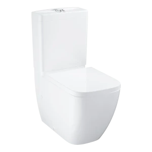 Унитаз-компакт Grohe Clova Ceramic горизонтальный выпуск двойной слив 83247240 STLM-2064507