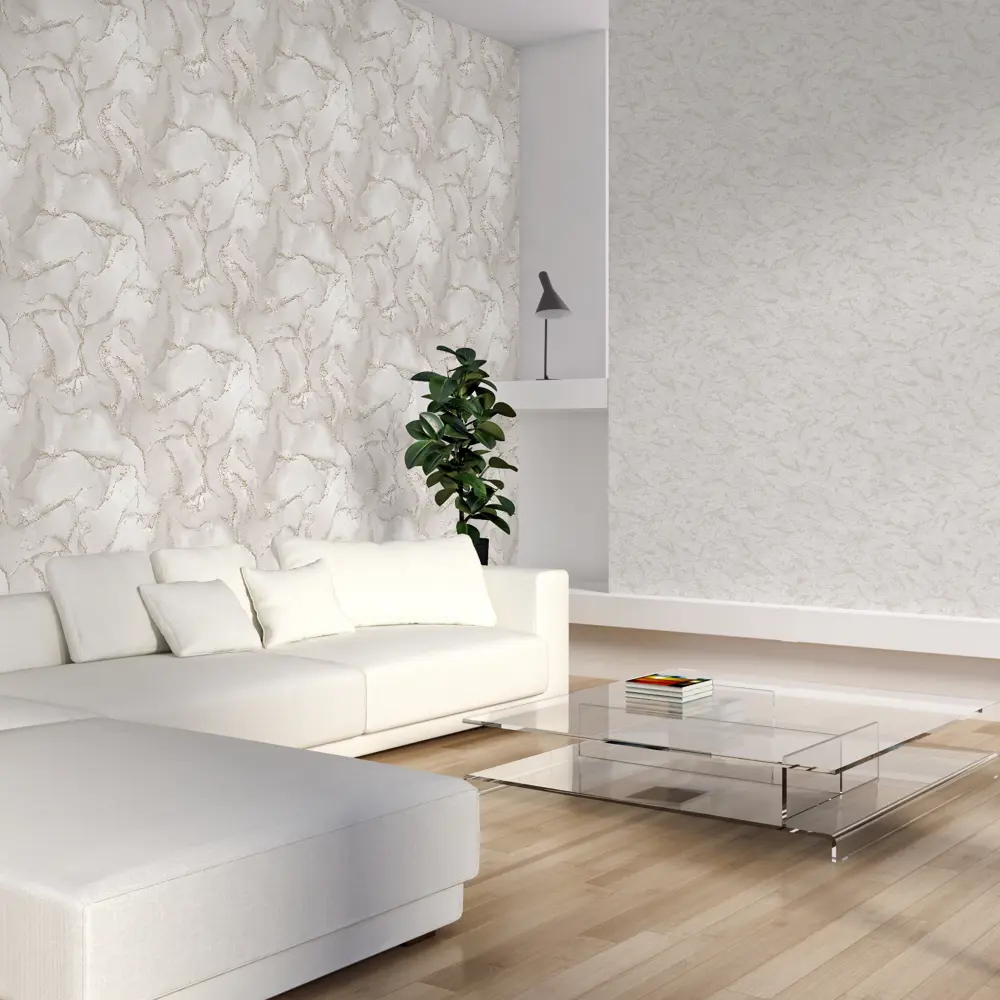 Обои флизелиновые Ateliero Alicante бежевые 1.06 м 989142 STLM-2172392 - Вид №3