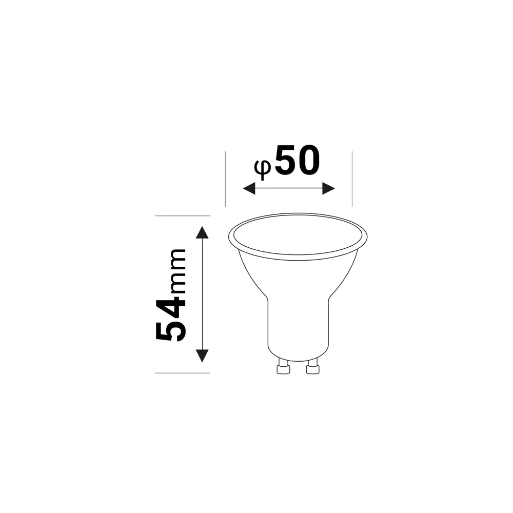 Набор умных ламп светодиодных Yeelight GU10 200-240В 5Вт спот прозрачная 350лм регулируемый цвет света RGBW для диммера 4 шт STLM-2119037 - Вид №7