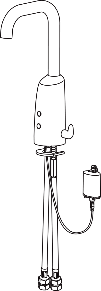 Oras 6330F Смеситель для умывальника, 6 V 6330F Electra Хром  - Вид №2