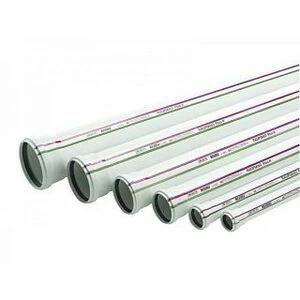 Труба канализационная RAUPIANO PLUS с раструбом d50/500 мм.