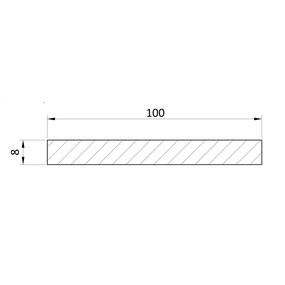 Добор Кельн 2070х100х8 мм финиш-бумага ламинация цвет тернер серый ELDORF STLM-2151872 - Вид №2