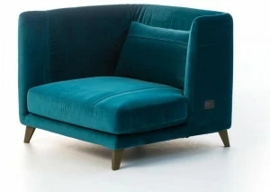 Moroso Кресло из ткани со съемным чехлом с подлокотниками Gimme more