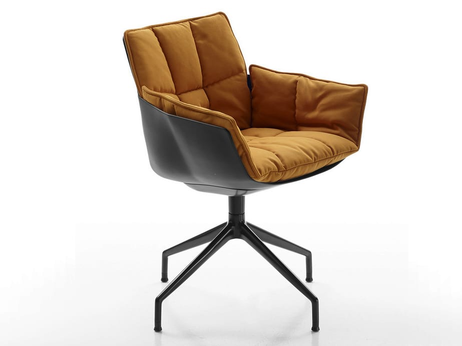 Тканевый стул с подлокотниками B&B Italia Husk ARCH-00136261