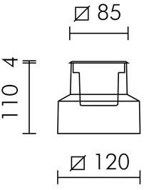 SIMES Светодиодный ступень из литого под давлением алюминия Zip sun-id-1474467 - Вид №10