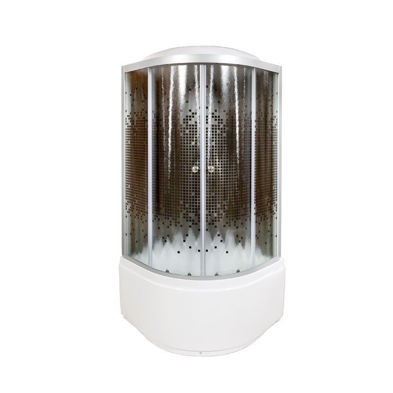 BМ4590 LED BLACK Душевая кабина DETO Серия ВМ L 890 с электрикой BLACK - Вид №18