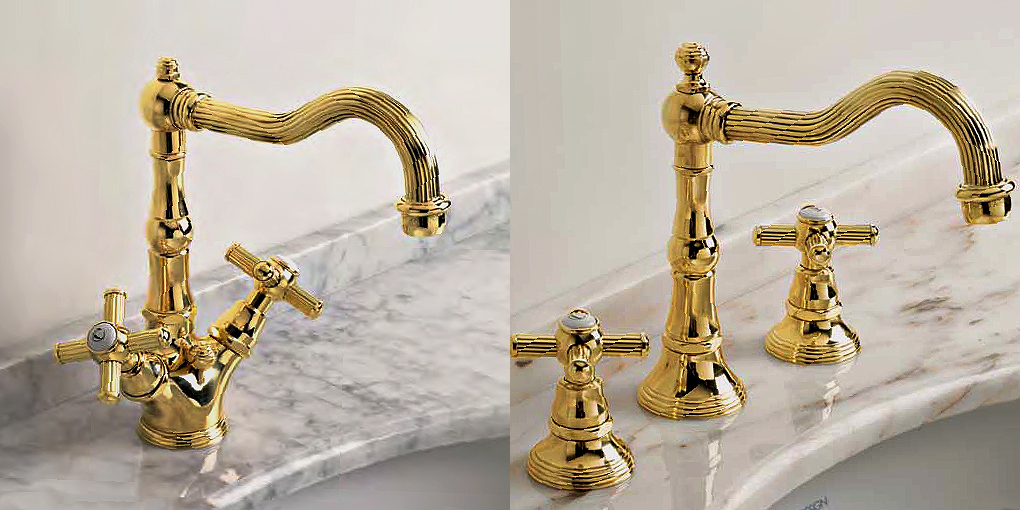 Смеситель для раковины на 3 отв. SBLV-ТТ-xx Eurodesign Tuscany SBLVТТXX - Вид №1