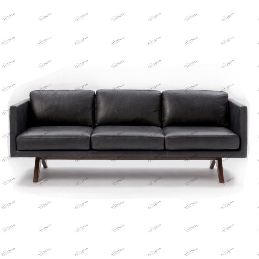 Диван Turella Tri прямой черный ICON DESIGNE ДИЗАЙНЕРСКИЕ, TURELLA 178064 Черный 