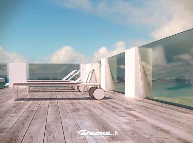 FARAONE Парапет из алюминия и стекла Ninfa sun-id-1391380 - Вид №2