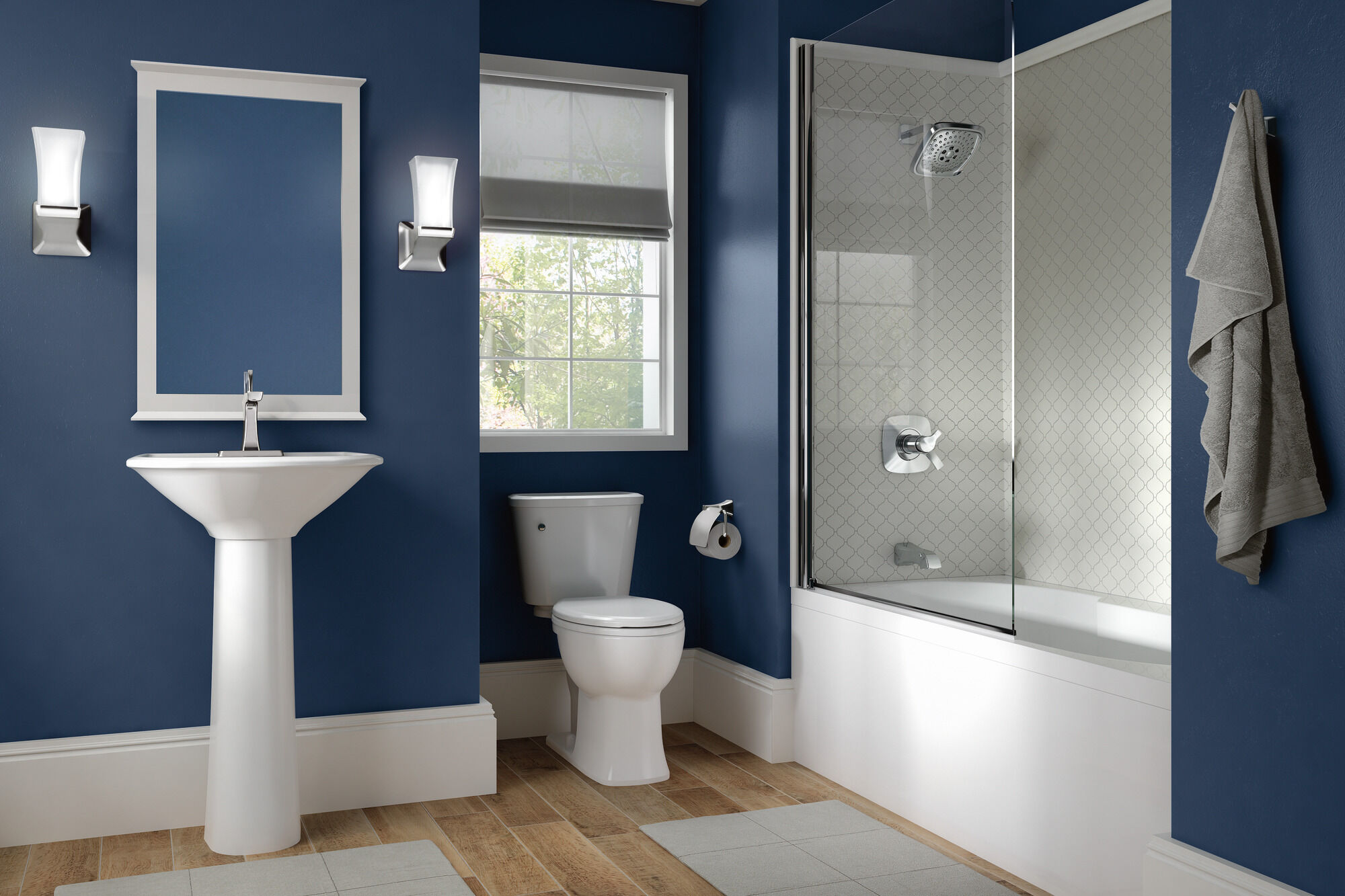 752500 Держатель салфеток со съемной крышкой Delta Faucet Tesla Хром - Вид №1