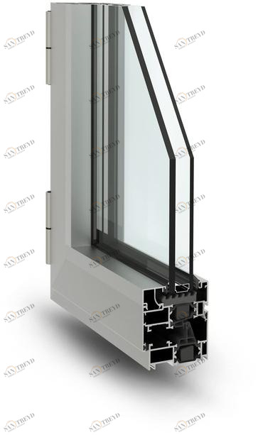 ALsistem Алюминиевое окно с терморазрывом sun-id-1371449