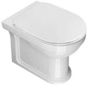 1vpcr00 Приставной унитаз напольный Белый CERAMICA CATALANO Canova royal Италия