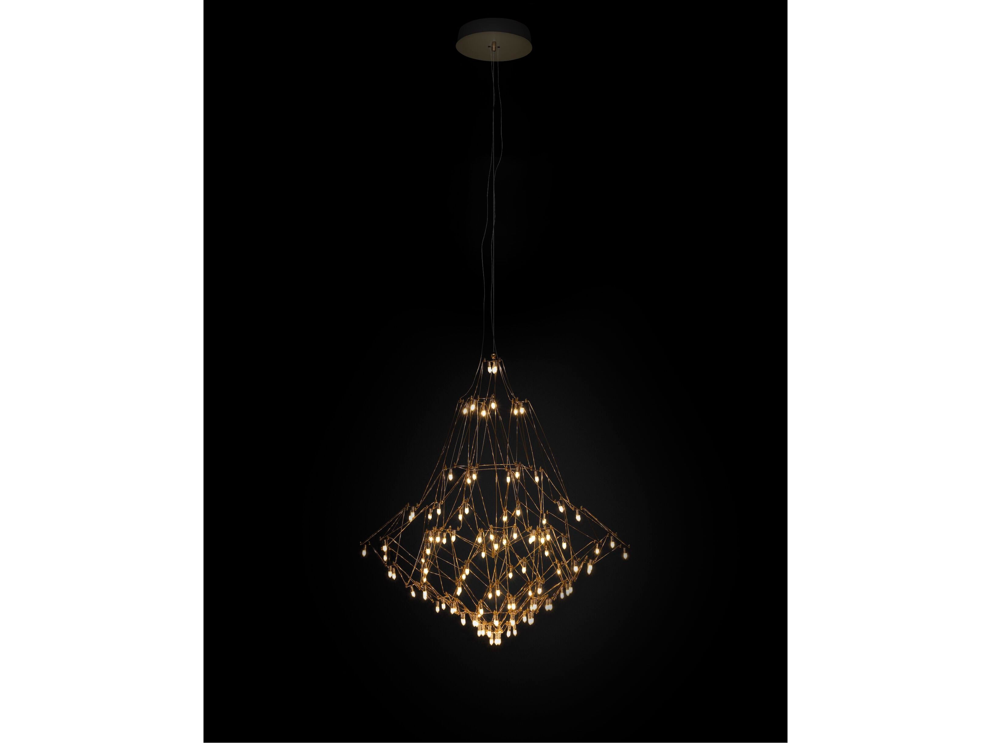 Никель светодиодный подвесной светильник Quasar Nobilis ARCH-00077417