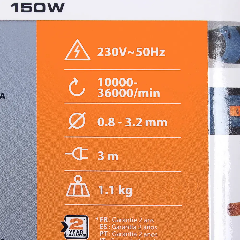 Гравер Dexter Power PC150MD, набор насадок 62 шт STLM-2178056 - Вид №7