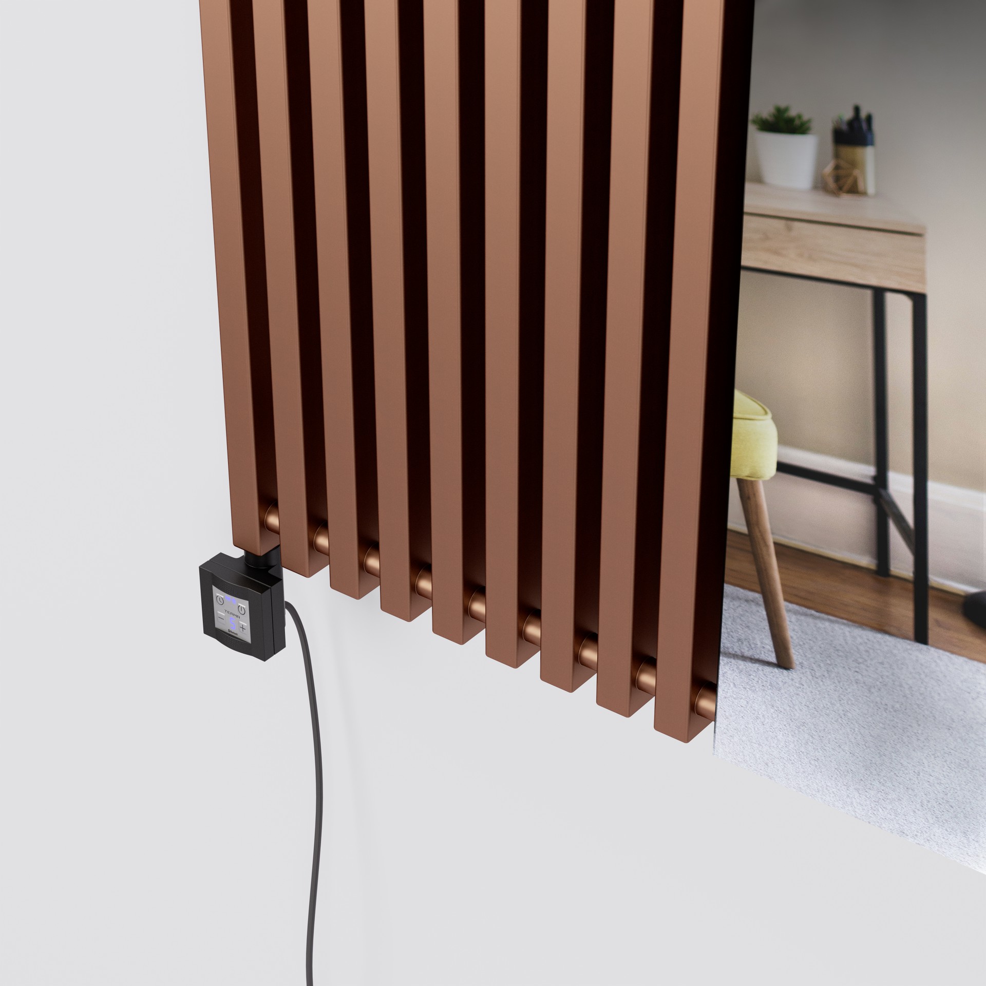 Полотенцесушители WLTRL190088 Triga M E Terma 19.39  - Вид №1