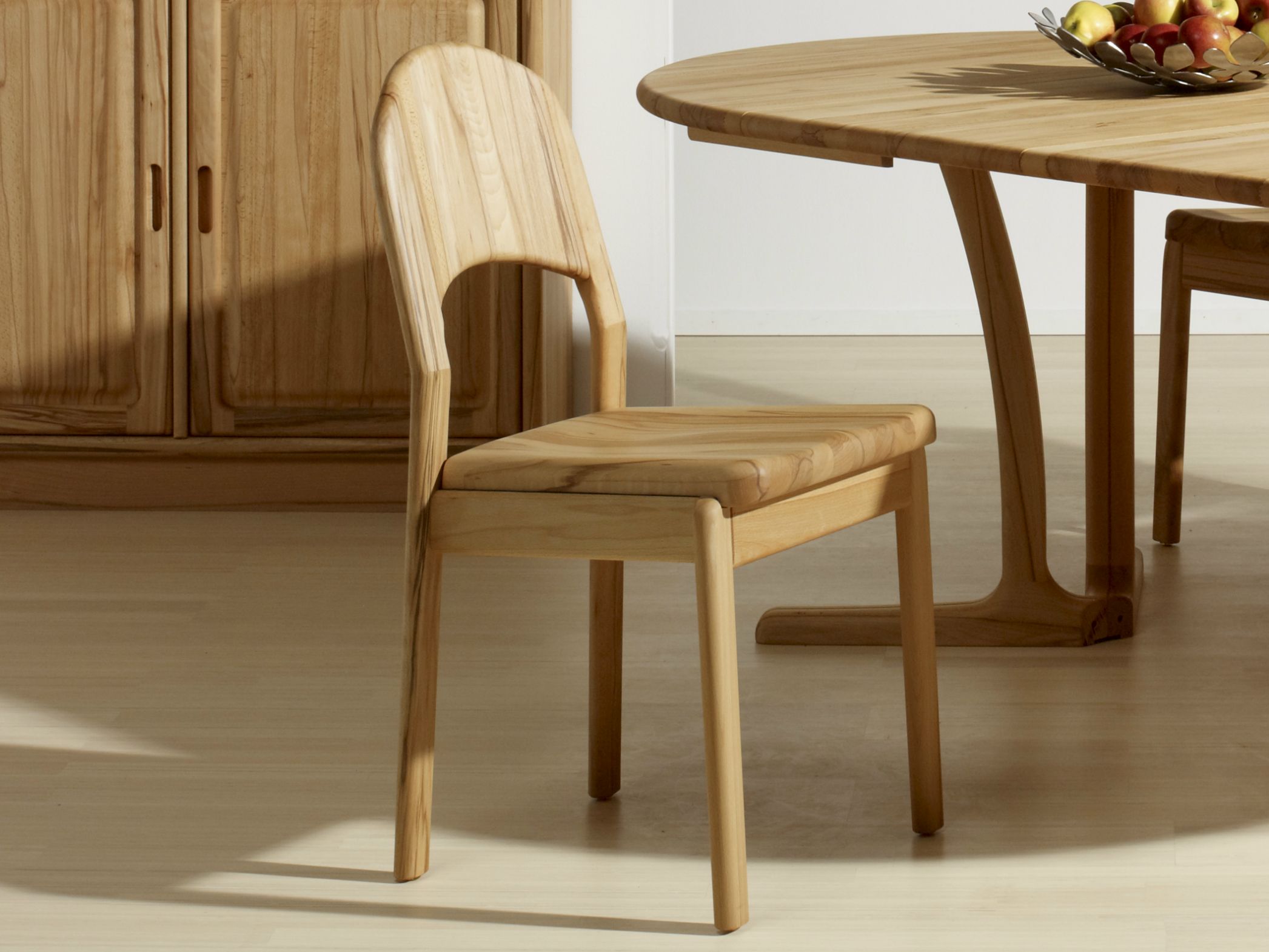 Деревянный стул с открытой спинкой Dyrlund 1598 ARCH-00091541 - Вид №3