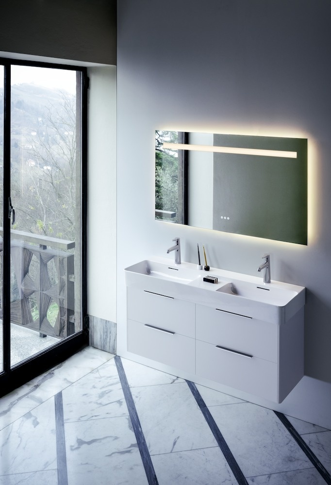 H8142824001091 Двойная раковина, с полочкой LAUFEN PRO - Вид №2