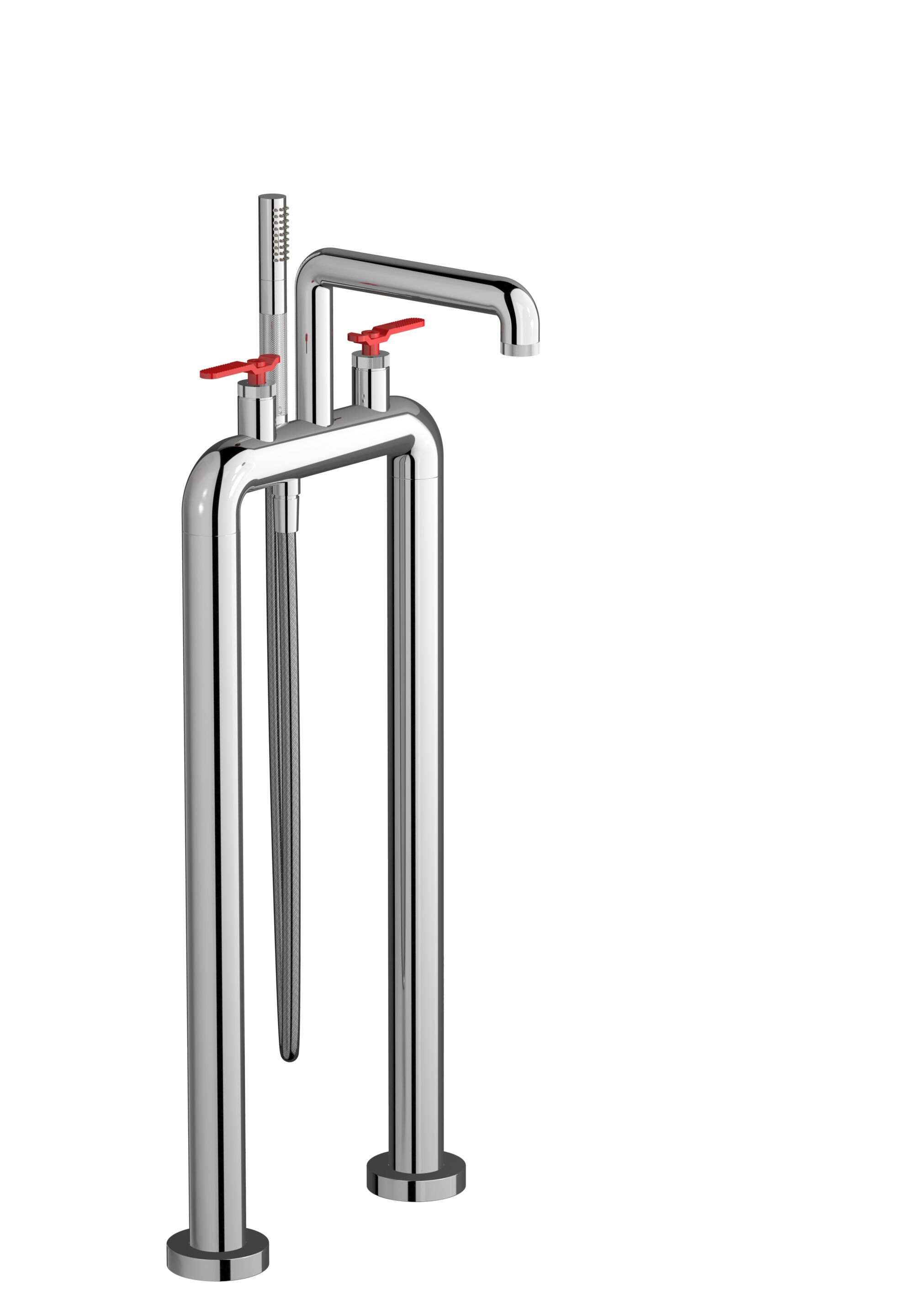 Напольный смеситель для ванны с ручным душем IB Bold ARCH-00116595 - Вид №1