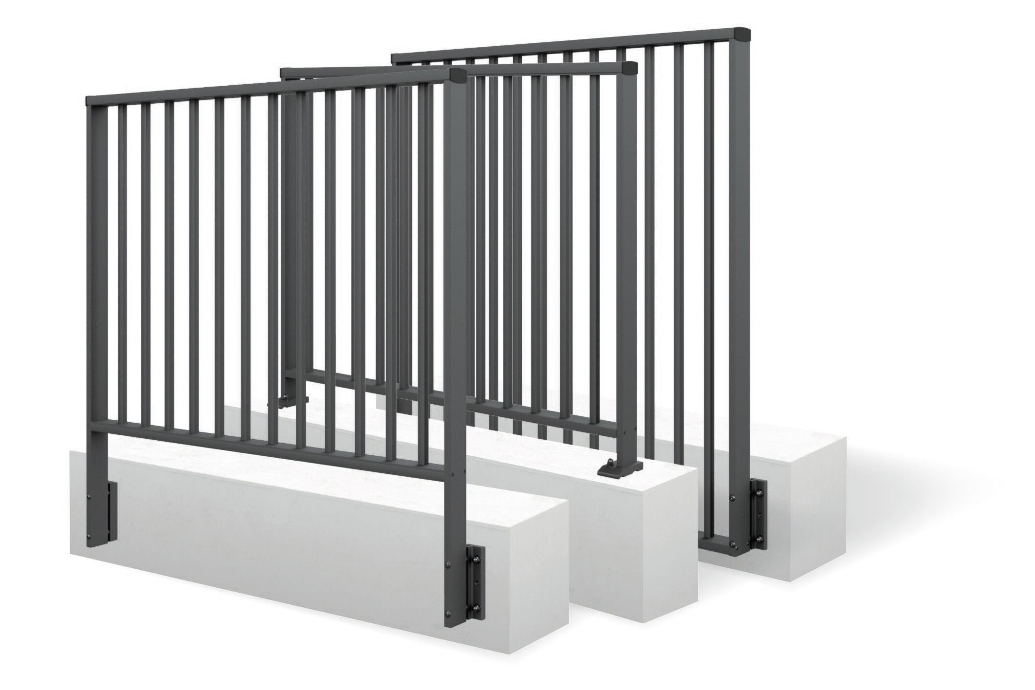 Алюминиевый перила ALUVETRO модульная балюстрада ARCH-00121732 - Вид №6