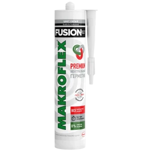 Герметик Макрофлекс Фьюжен цвет серый 280 мл