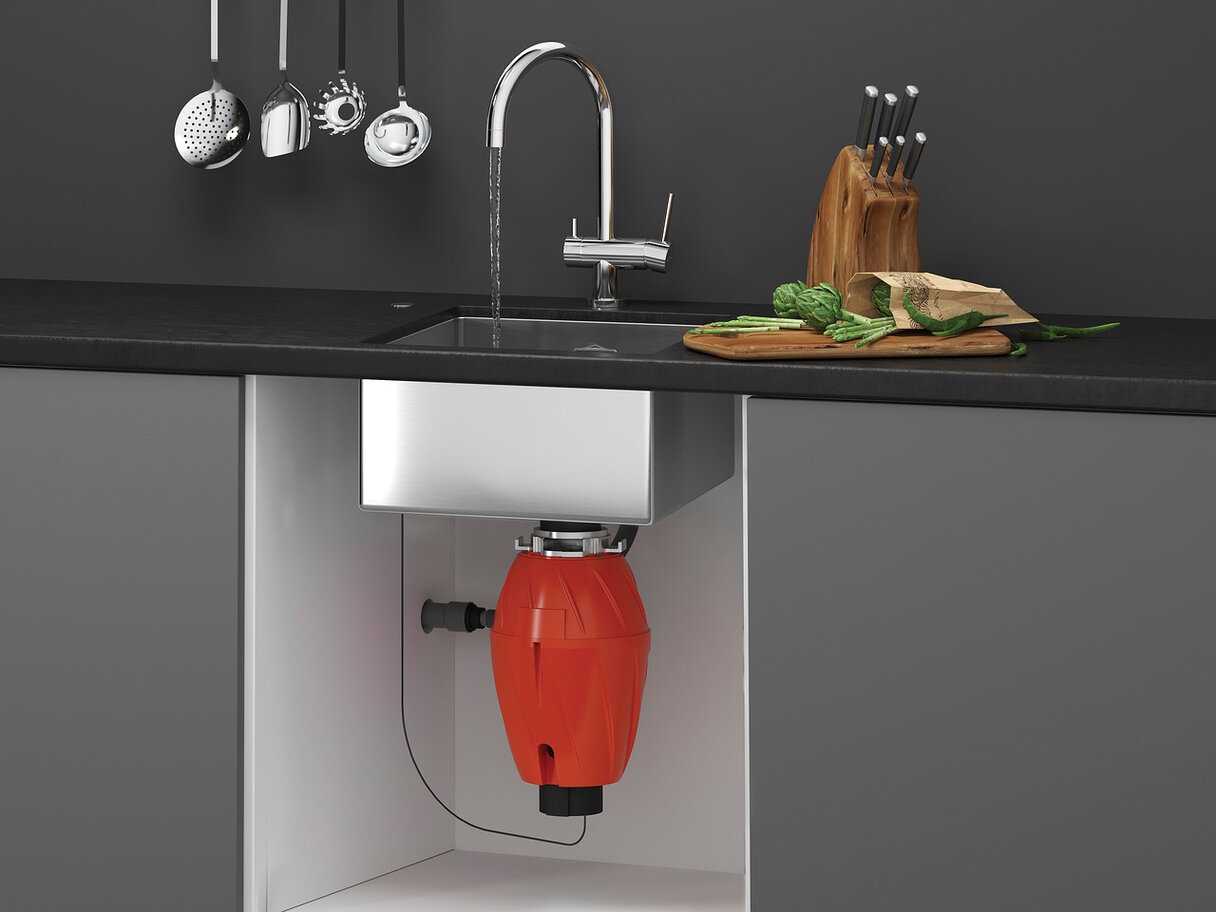 Измельчитель пищевых отходов Omoikiri Nagare 750 4995059 для кухонной мойки, постоянный магнит - Вид №3