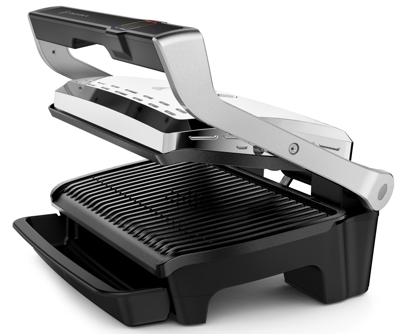 5631386 Гриль Tefal Optigrill Elite XL GC760D30 серый STDN-0022838 - Вид №2