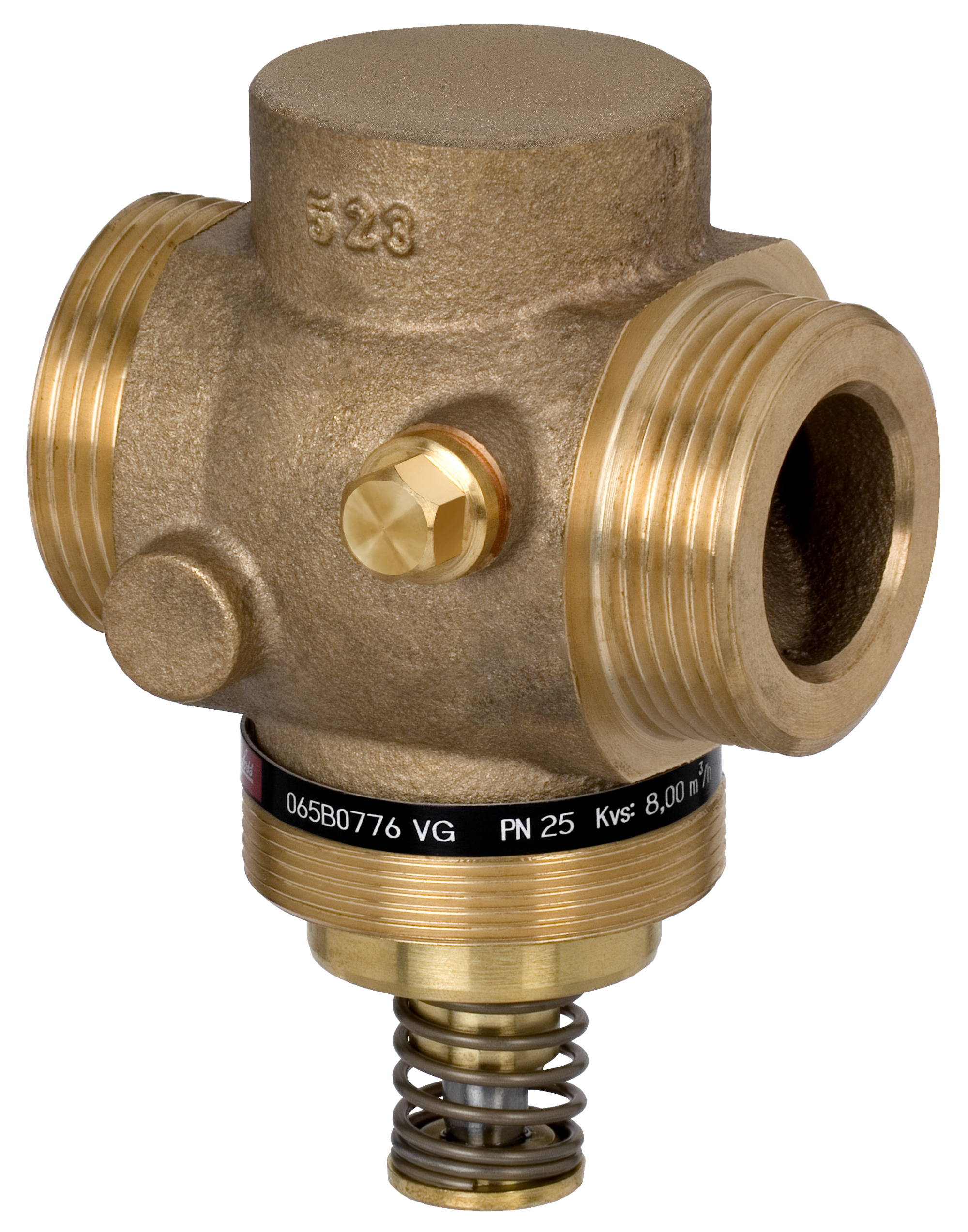 Danfoss Клапан VG, VGF; регулируемая среда – вода Клапан регулирующий VG Ду 25 Kv 8 065B0776  - Вид №3